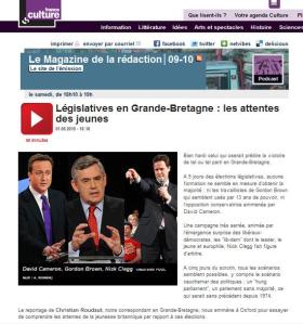 France Culture Elections